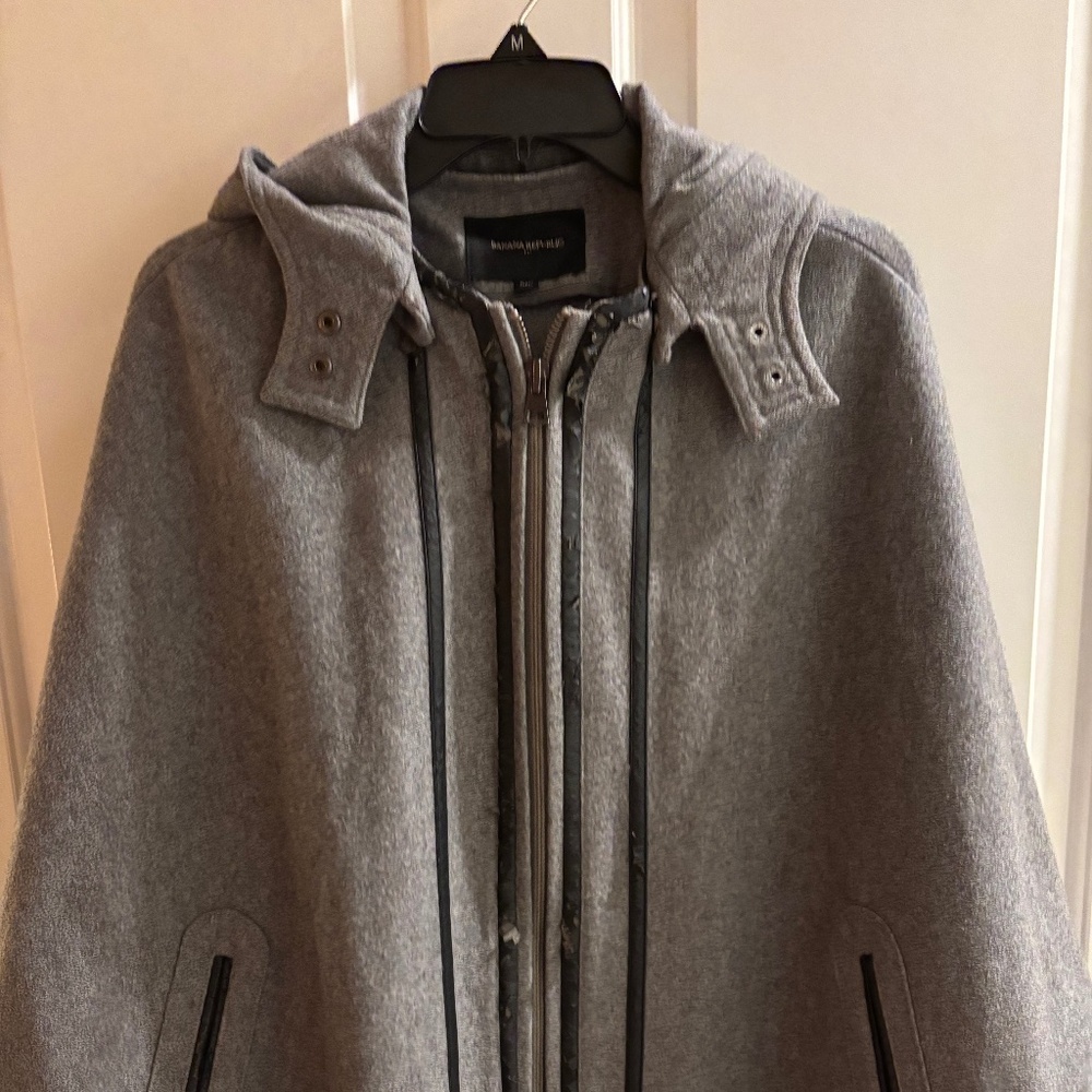 Banana Republic Poncho/Jacket with Hood and Pockets